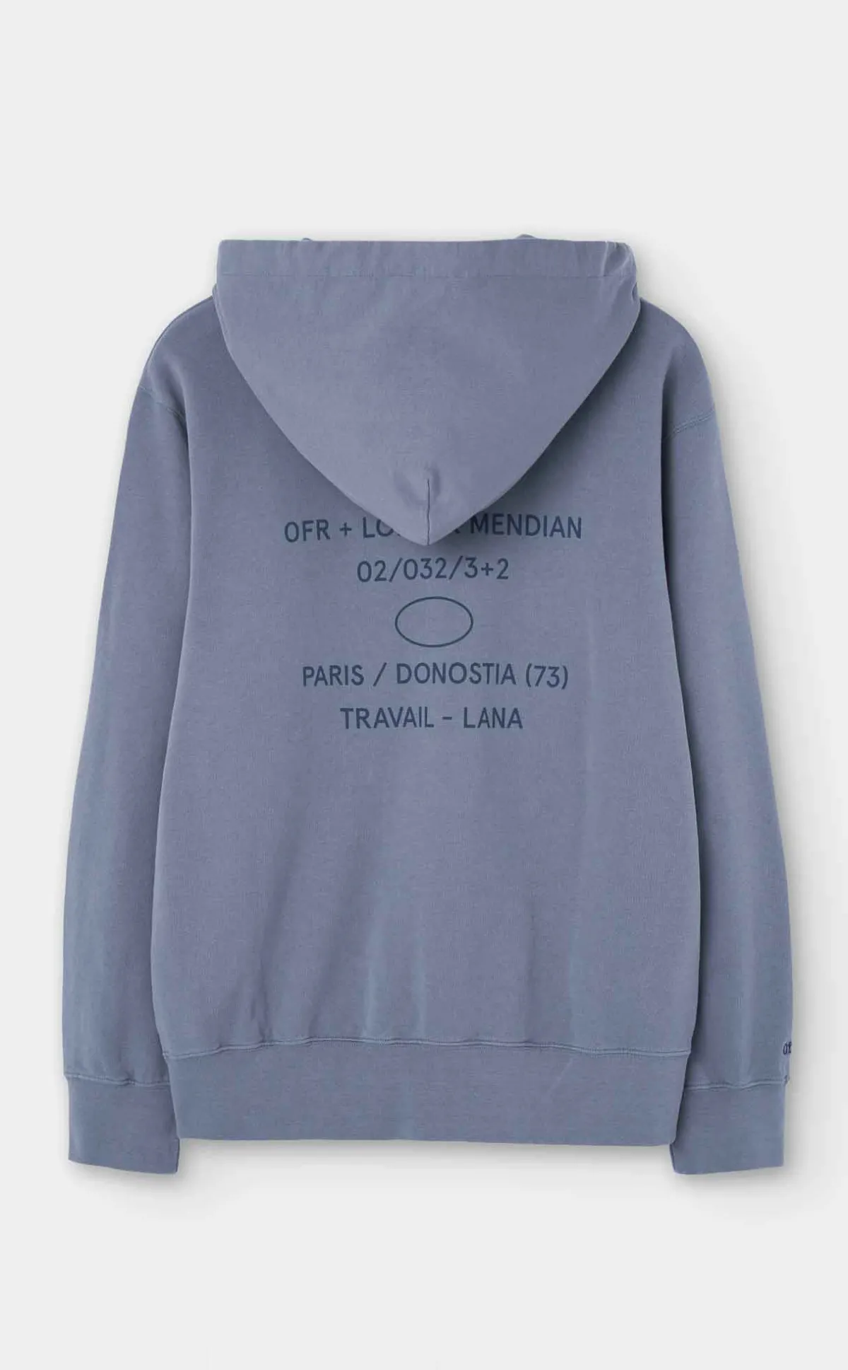 Fashion Loreak Mendian SUDADERA OFR HOODIE Used Blue